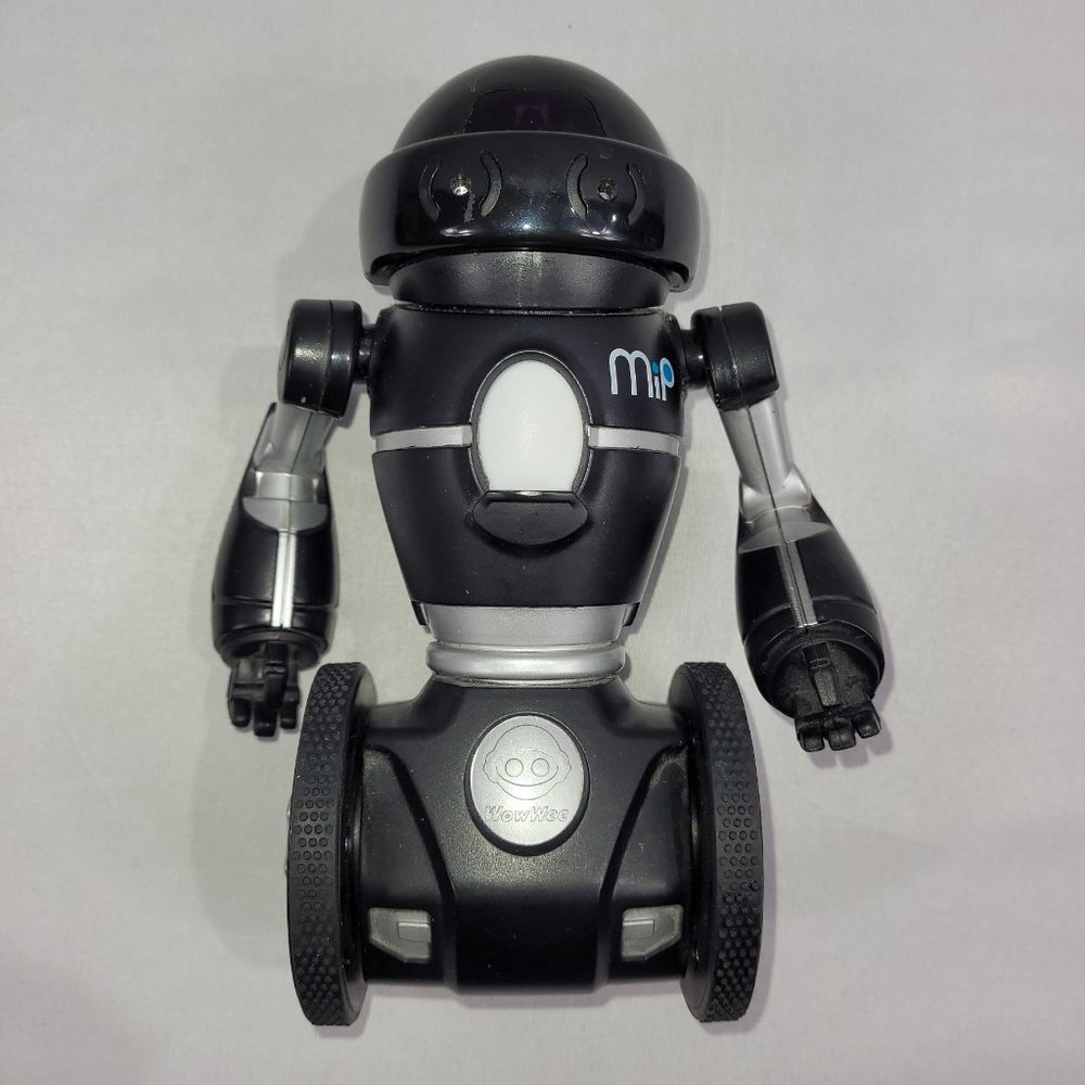 WowWee MIP Black 8" Robot Toy Electronic Figure